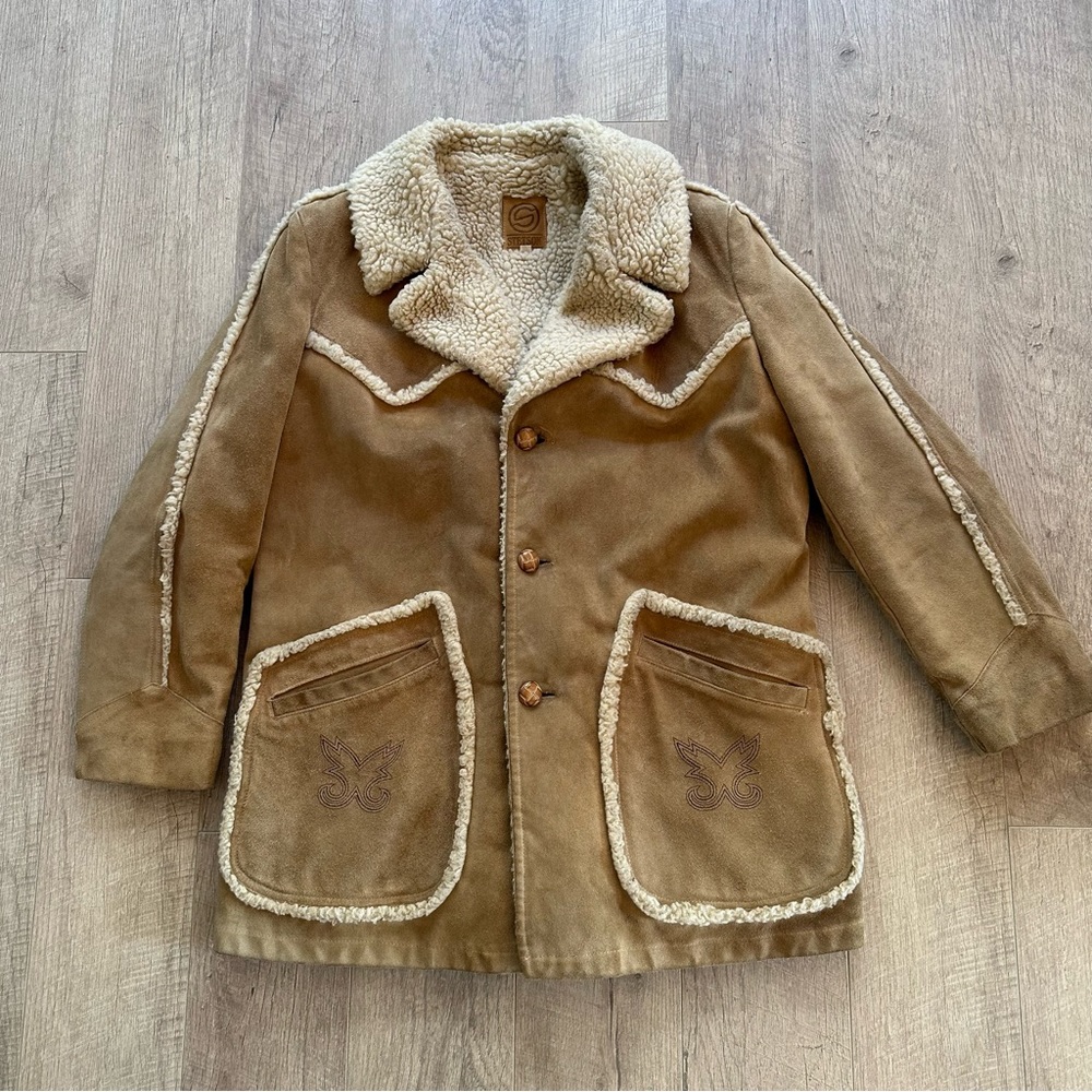 Vintage Stetson Suede Leather Jacket